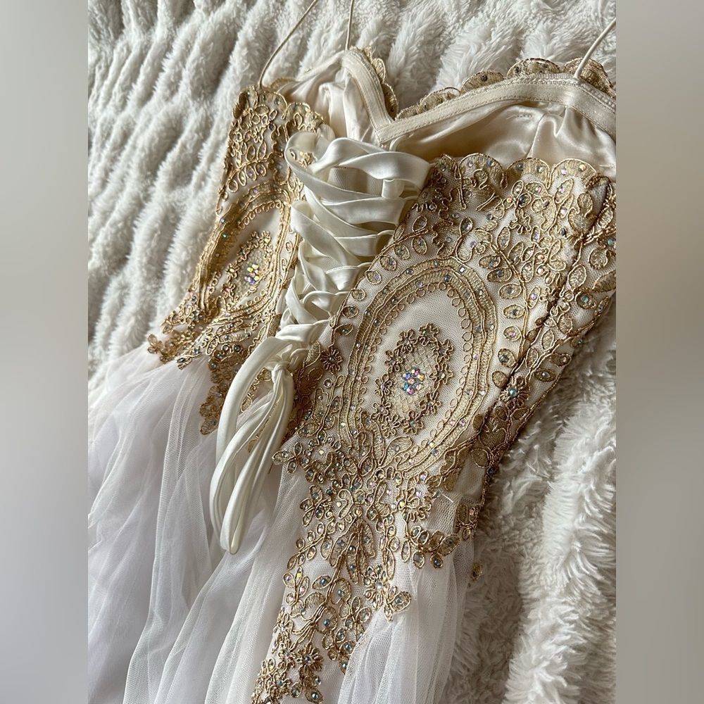 ELEGANT PRINCESS PROM DRESS - Picture 2 of 13